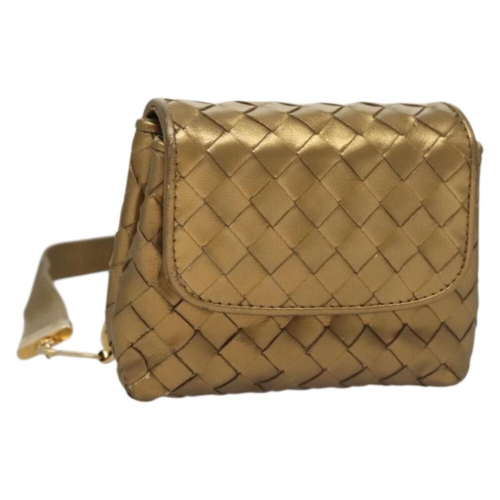 Bottega Veneta Chain Flap Leather